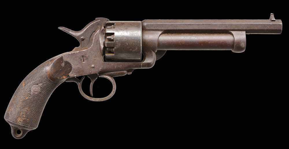 NEW TO MARKET “AS FOUND” CONFEDERATE LEMAT GRAPESHOT REVOLVER | Poulin ...