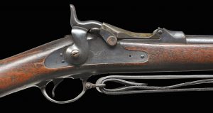 SPRINGFIELD 1884 EXPERIMENTAL RAMROD BAYONET TRAPDOOR RIFLE | Poulin's ...