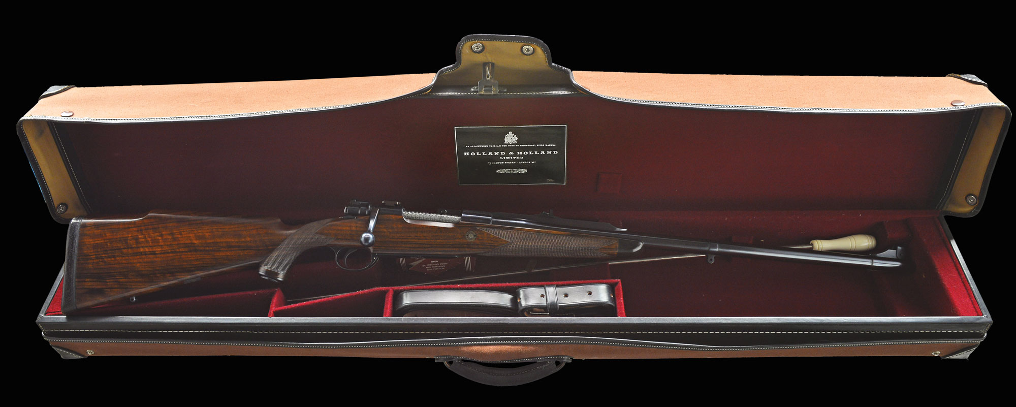 one of a kind cartridge holland and holland rifle